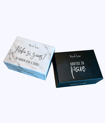 Paket - Pogovorne kartice za pare in Kartice Kako si, zares?