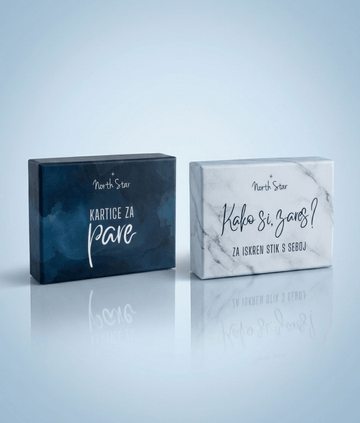 Paket - Pogovorne kartice za pare in Kartice Kako si, zares?